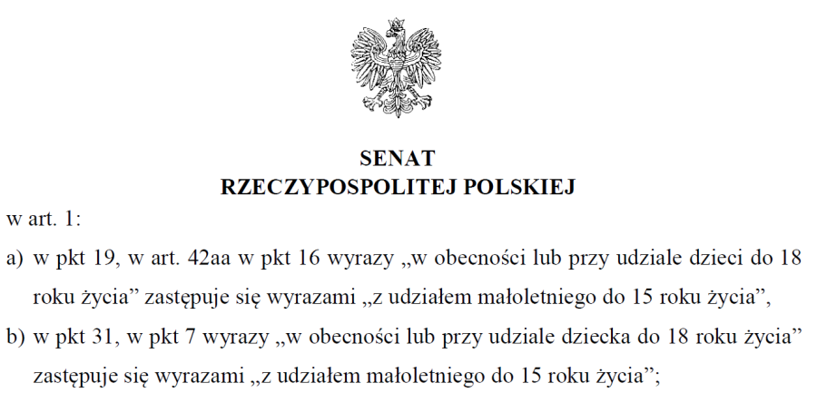 Dzieci na polowaniach?