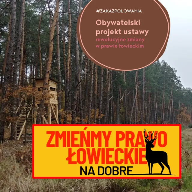 rewolucyjny projekt zmian w prawie łowieckim