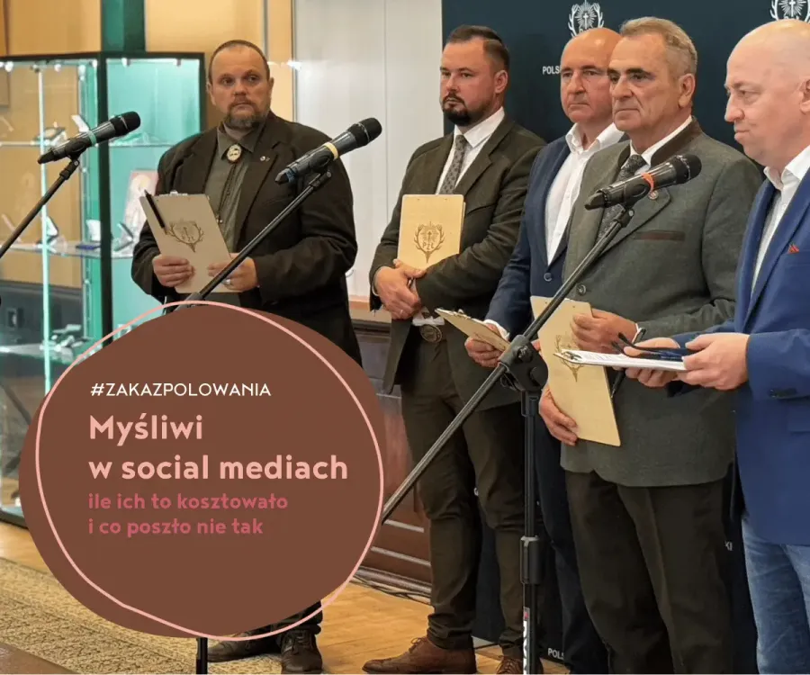 Myśliwi w mediach społecznościowych - co poszło nie tak